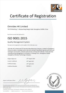 ISO 9001_metal castings services_Omnidex castings